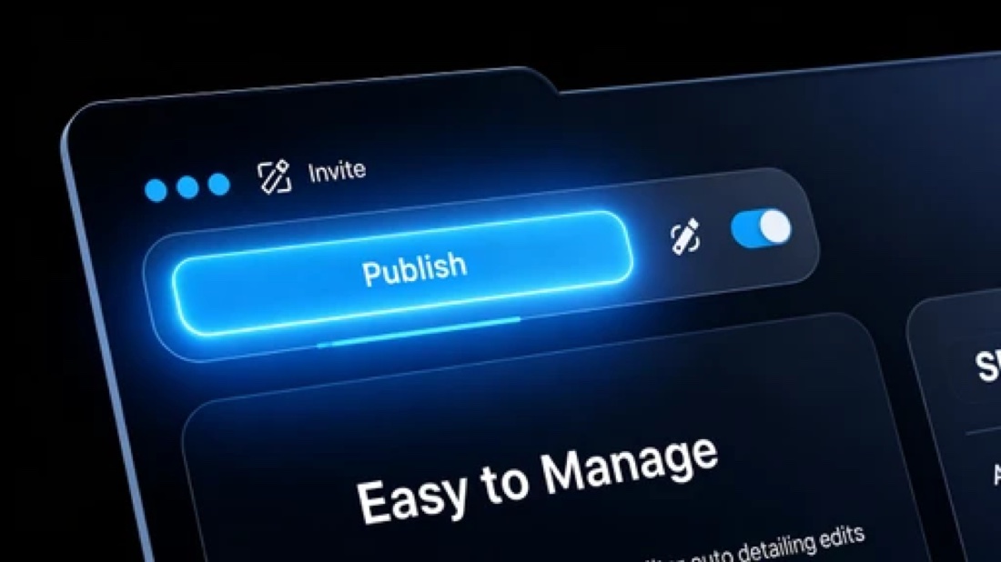Easy to manage — edit your site in minutes